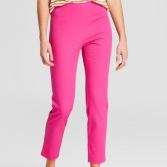 Pink stretch pants Outlet